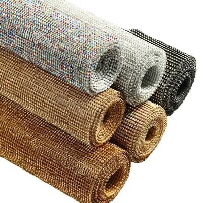 China Other Hot Sale Self Adhesive Rhinestone Trim Mesh Hotfix Crystal Sheet Rhinestone Products Diy Accessories for sale