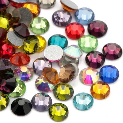 China Hot Selling Crystal Nail Crystal Stone Glass Rhinestone For DIY from Flatback ab Strass Flatback for sale