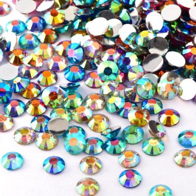 China Flatback Wholesale Crystals Jelly Diy Nail Art 2mm 3mm 4mm 5mm 6mm Flatback Resin Fake Stone ab Bottom for sale