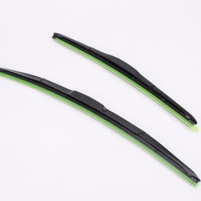 China Hybrid Universal Car Front Windshield Wiper Blades For Flat 6 Blade Windscreen Wipers for sale