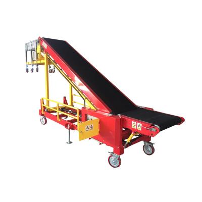 China Heat Resistant Cheap Truck Conveyor Loading Portable Belt Conveyor For Loading for sale