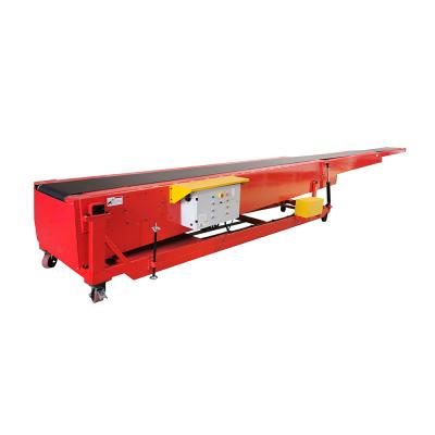 China Factory Direct Sale Fire Resistant Telescopic Conveyor Truck Unloading Telescopic Belt Conveyor for sale