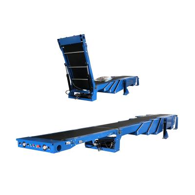 China Yifan Conveyor Belt China Fire Resistant Telescopic Foldable Telescopic Belt Conveyor for sale