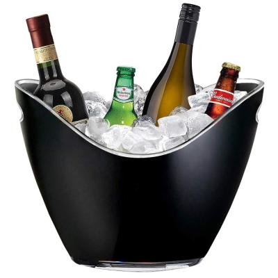 China China Manufacturer Hot Selling High Quality Acrylic Ice Led Plastic Ice Bucket for sale