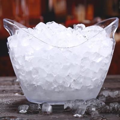 China New Products Sustainable Hot Cold Drinks Plastic Beer Plastic Custom Acrylic Ice Bucket for sale