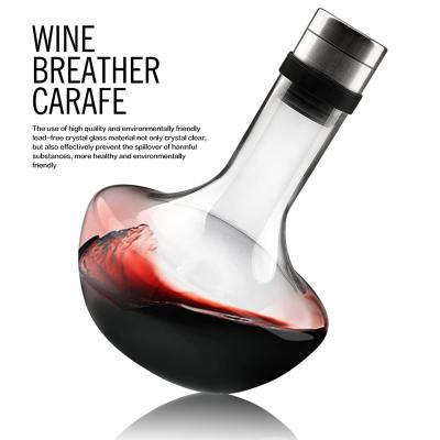 China CLASSIC Luxury Glass Wine Aerator Decanter Wine Decanter Set for sale