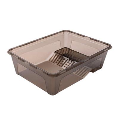 China SG 01-04 Growing BG Turtle Reptile Plastic Breeding Breathable Barbarian Box Reptile Aquarium Plastic Cage for sale