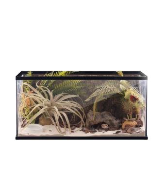 China BG Breathable ZJDS-G Growth Reptile Barbarian Pets Will Choose This Mini Greenhouse Cage Turtle Reptile Mini Greenhouse Glass for sale