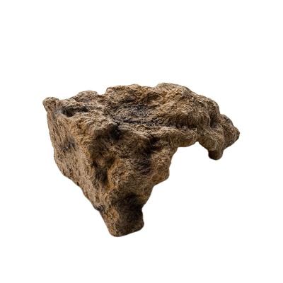 China SZDB Viable L Reptile Pet Rock Resin Landscape Pet Hide House Hidden Cave Skin Cave for sale