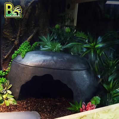 China DB-06 Wholesale High Quality Viable Appearance Reptile Shelter Hard Skin Cave for sale