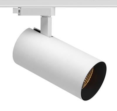 China Vando AT10040 35/40W Track IP20 Modern Warm Spot Light Dimmable LED COB Adjustable Recessed Spotlight For Office Mall Home for sale