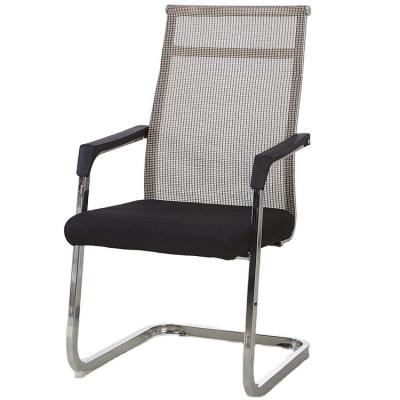 China New Design Office Modern Design Office Furniture Chinese Manufacturer Arc Mesh Armrest Computer Wheelless Office Chair for sale