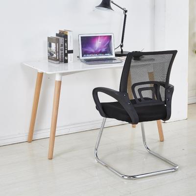 China Modern Design Competitive Price Wholesale Z Shape Base Ergonomic Legs No Wheels Kneeling Office Rest Chair With Mesh Back for sale