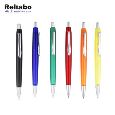 China Best Pen Reliabo Promotional Product New Design Plastic Writing Ball Pen for sale