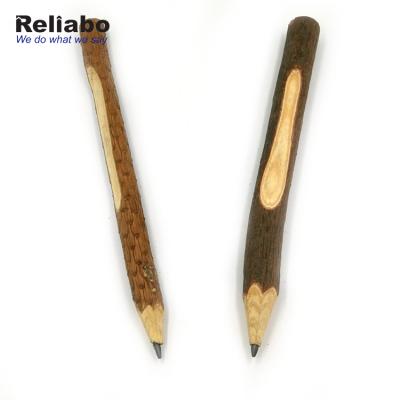 China Pen Reliabo School Supplies Promotional Novelty Wooden Ball Pen for sale