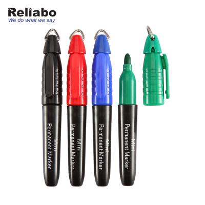 China Reliabo Business September Super Promotional Non-Toxic Ink Mini Hook Permanent Marker Pen for sale