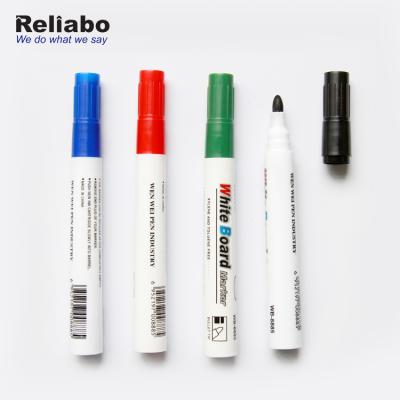 China High Quality Fine Business Reliabo Bullet Tip 4 Colors Whiteboard Markers for sale