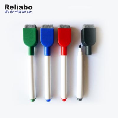 China Business Reliabo Multi Color Ink Mini Cheap Whiteboard Marker Eraser Pen for sale