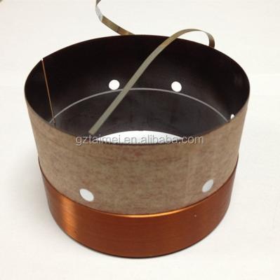 China Black Aluminum / Up To / Kapton Black Aluminum Coil Speakers Subwoofer for sale