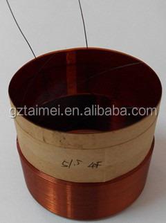 China Aluminum Black / Up / Kapton Hot Sale 4 Layer Woffer Speaker Voice Coil for sale