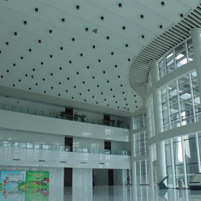 China Customized Aluminum Sheet for Facade Decoration Outdoor Facade Wall Cladding Aluminum Perforated Pattern Curtain Wall for sale