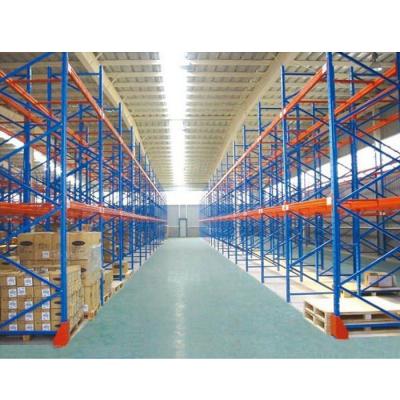 China Industrial Pallet Rack System Euro Tyre Heavy Duty Pallet Rack Double Deep Storage Racking Te koop