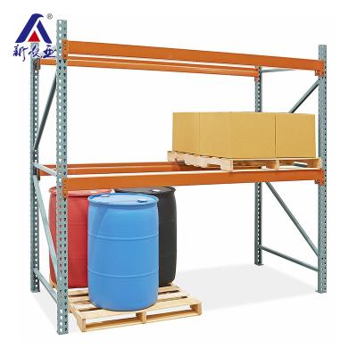 China China supplier iron heavy duty selective stacking racking warehouse storage teardrop pallet racks system for sale