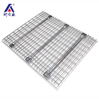 China China supplier warehouse customized industrial heavy duty galvanized wire mesh decking for pallet racking for sale