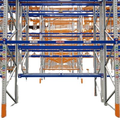 China Custom heavy duty warehouse pallet shelving rack euro pallet rack for sale