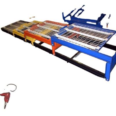 China Push Through Rack Push Back Racks 1000kg-4000kg/Layer 0-3600mm Industrial Rack for sale