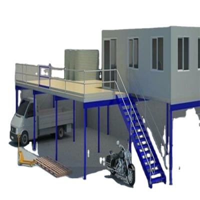 Китай Medium Duty Steel Mezzanine Floor Office Building Office Mezzanine Floor HJX1-700 продается