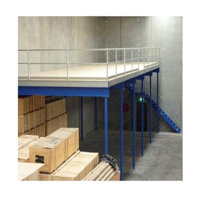 China Steel Q235 Welding Storage Mezzanine Rack  Steel Platform Multi-Tier Steel Platform for sale