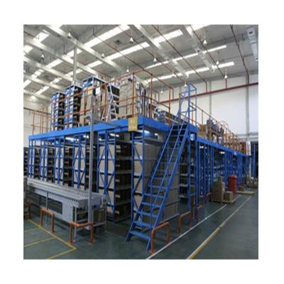 China Heavy Duty M101 Storage Mezzanine Rack  Industrial Warehouse Structural Steel Mezzanine Te koop