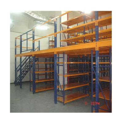 China Industrial Mezzanine Racking System Warehouse Storage Steel Racking System for sale