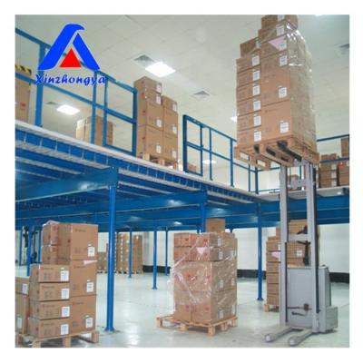 China China steel rack prefabricated 3 layers floor panel mezzanine system in cheap price for sale