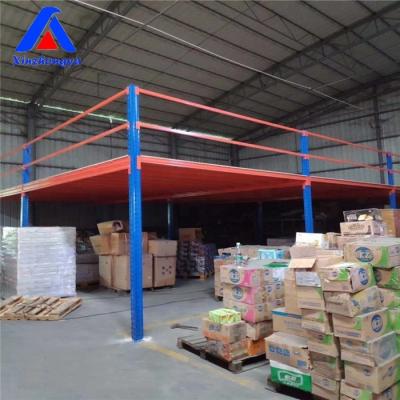 中国 China xinzhongya factory high quality 2 layers storage mezzanine iron heavy duty rack system 販売のため