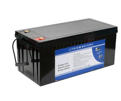 China Deep cycle lithium ion solar battery 12.8V 200Ah lifepo4 battery pack 12-200 for sale