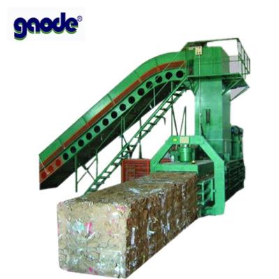 China Waste Plastic and Paper CE Qualified New Horizontal Waste Paper and Plastic Baler Machine for sale