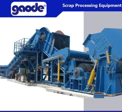 China Gaode supplier scrap metal shredder line for steel plant 20-30 for sale