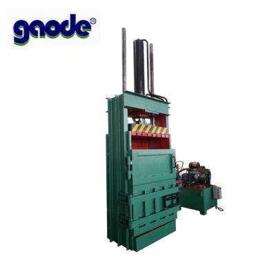 China Gaode Supplier Vertical Paper Plastic Scraps Straw Metal Baler Machine for sale