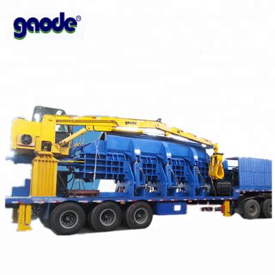 China Brass/Copper Convenience Portable Metal Scrap Car Mobile Baler for sale