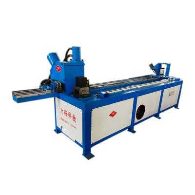 China Full Automatic Angle Cutting Steel Punch CNC Angle Square Duct Angle Steel Flange Steel Production Line Flange Punching Machine for sale