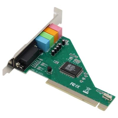 China PCI 4.1 Channel Intenral Sound Card For PC Integrated Independent 3D Audio Adapter BWKA117 for sale