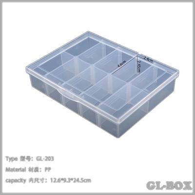 China Universal Packaging Solution Plastic Storage Boxes With Lid To Organize Small Parts Storage Box For Small Parts Storage Case Clear Jewelry for sale