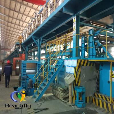 China Production of GI Steel Continuous Hot Dip Galvanizing Coating Machines for sale