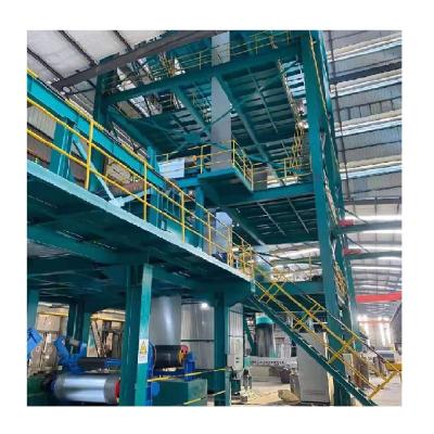 China Aluminum Metal Surface Coating Color Coating Production Line With Four Roller Precision Coating Machine for sale