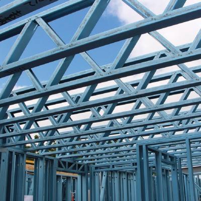 China G550 AZ150 Contemporary Open Web Steel Joist For Residential Commercial House Building Projects for sale