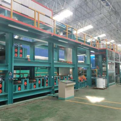 China Colored Steel Line PPGI Production Line CCL Color Coating Plant Coating Machine Line for sale