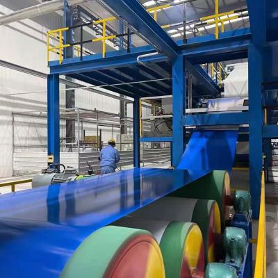 China Factory equipment color paint coating line 80000 tones/y for sale