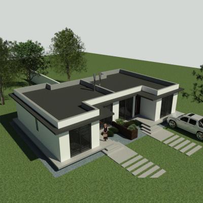 China Modern Reachfly Reachfly Prefab Houses 2 X 2 Bedroom Duplex House With 2 Bedrooms Per Unit for sale